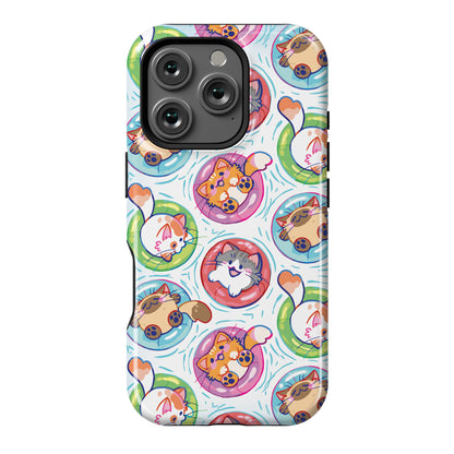 Pool Party Cats Phone Case