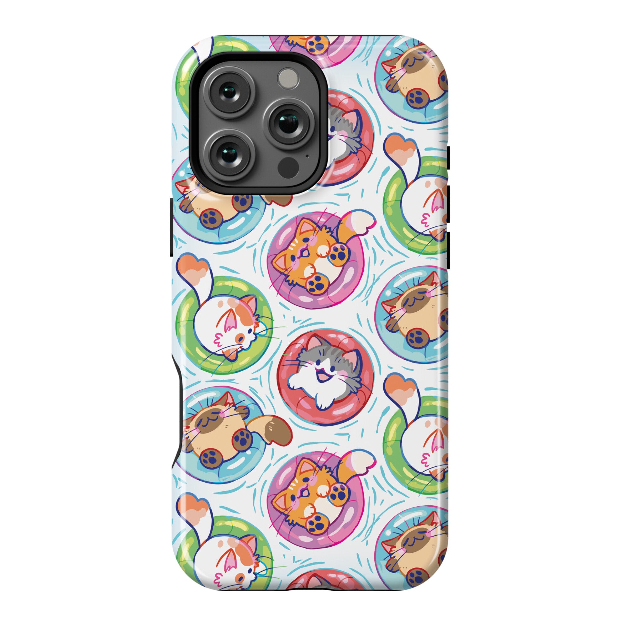 Pool Party Cats Phone Case