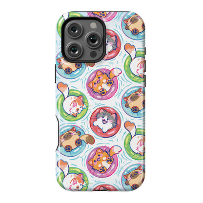 Pool Party Cats Phone Case