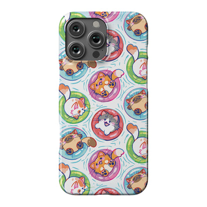Pool Party Cats Phone Case