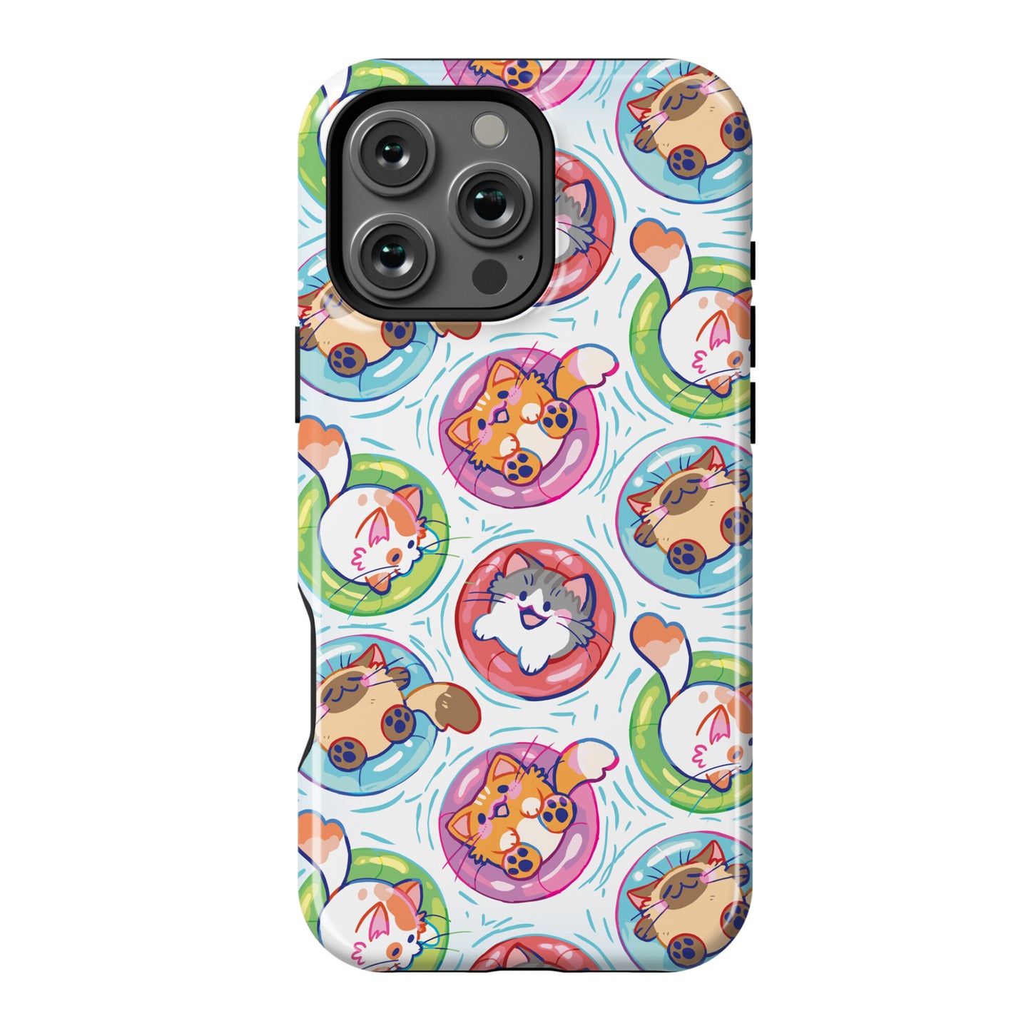 Pool Party Cats Phone Case