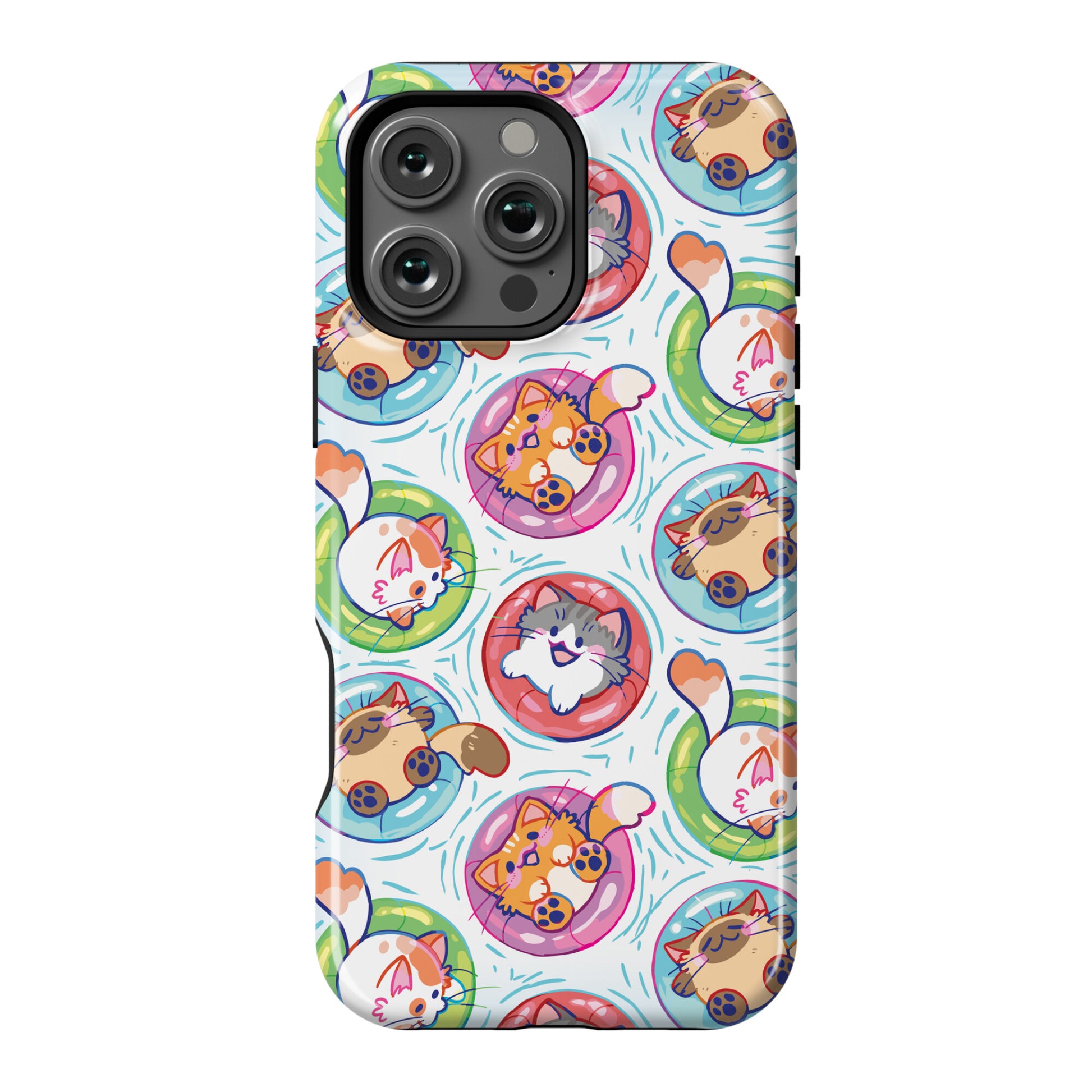 Pool Party Cats Phone Case