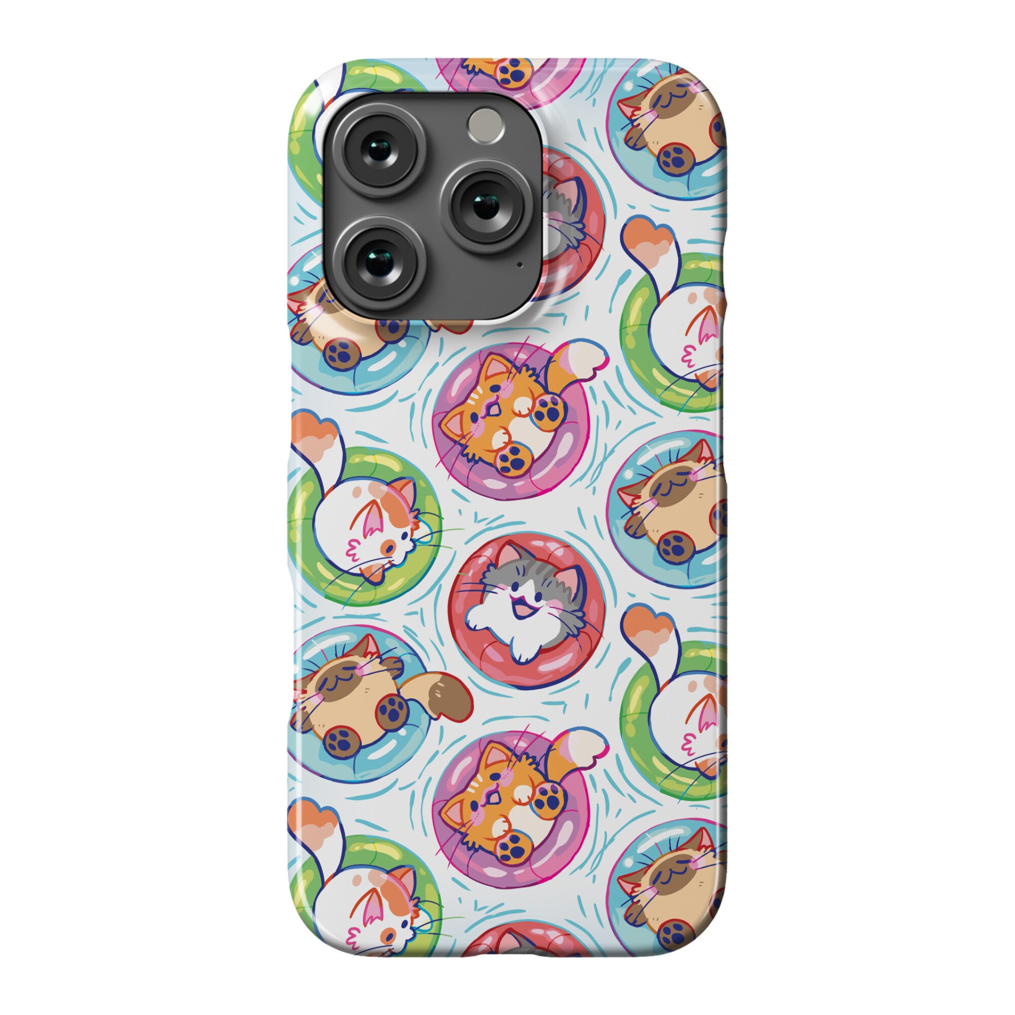 Pool Party Cats Phone Case