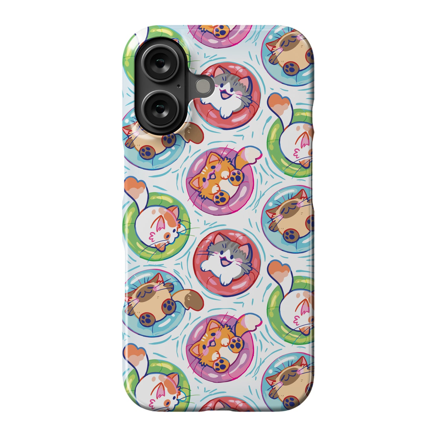 Pool Party Cats Phone Case