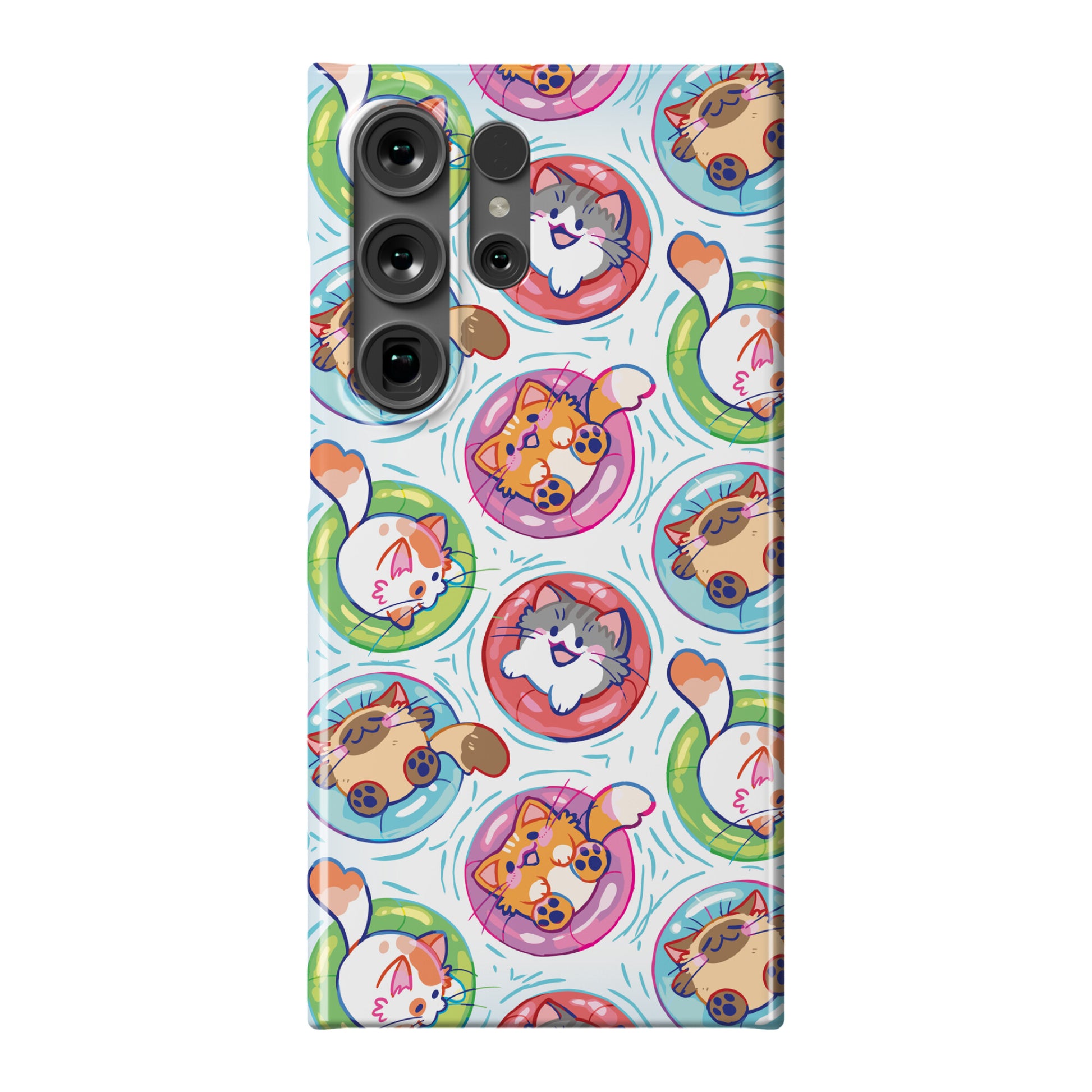 Pool Party Cats Phone Case