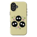 A Trio Of Soot Sprites Phone Case