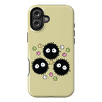 A Trio Of Soot Sprites Phone Case