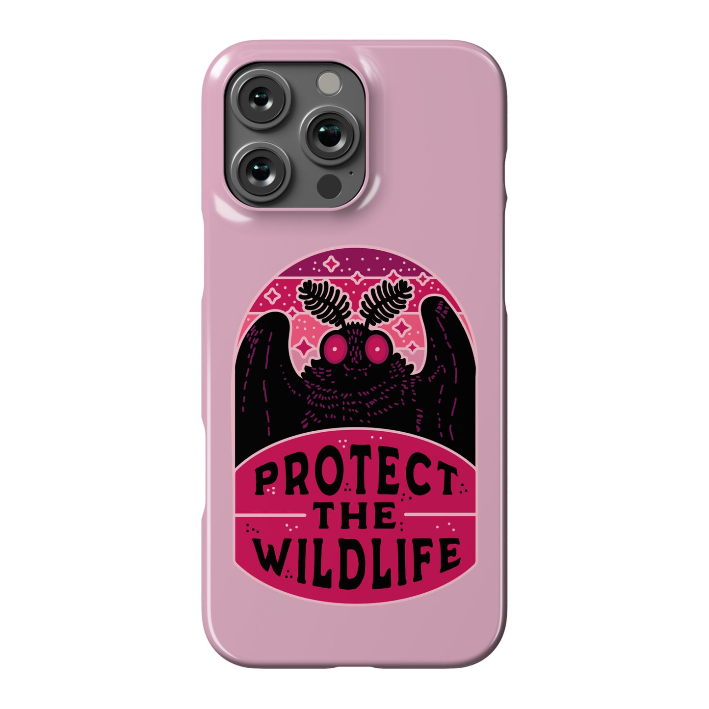 Protect the Wildlife (Mothman) Phone Case
