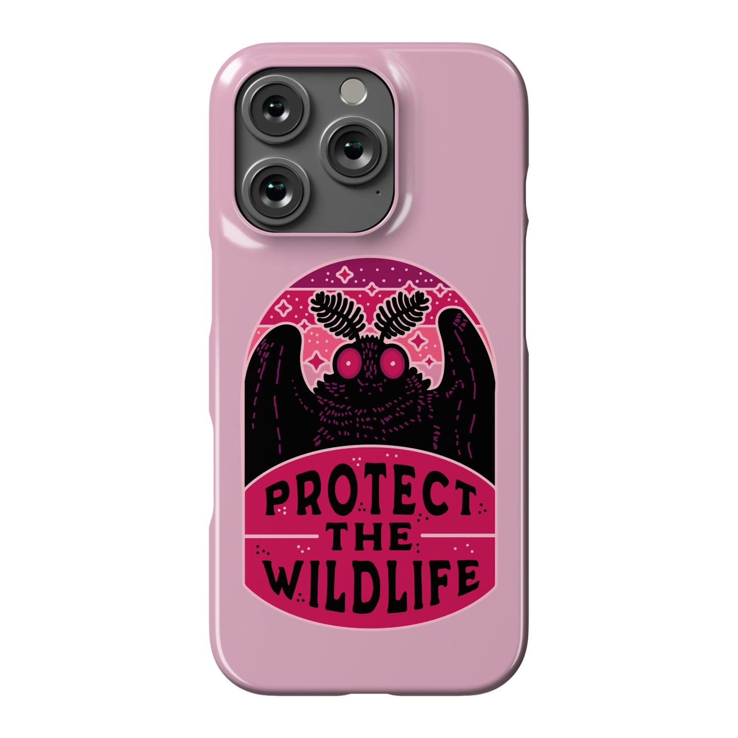 Protect the Wildlife (Mothman) Phone Case