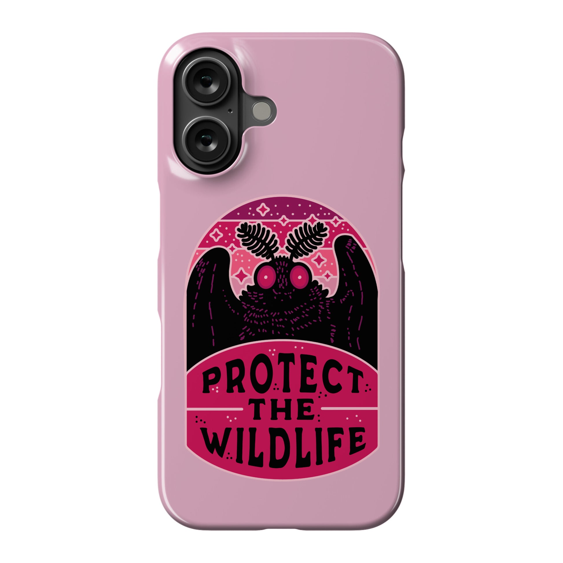 Protect the Wildlife (Mothman) Phone Case