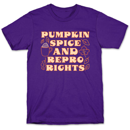 Pumpkin Spice and Repro Rights T-Shirt