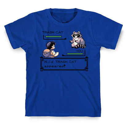 Wild Trash Cat Appears! T-Shirt