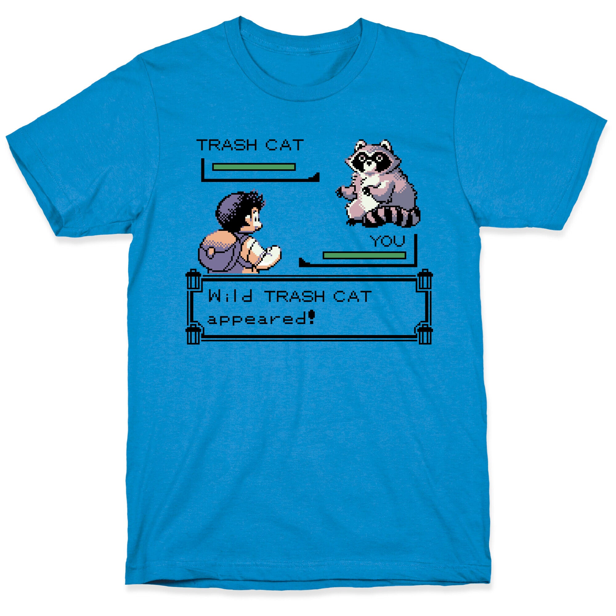 Wild Trash Cat Appears! T-Shirt