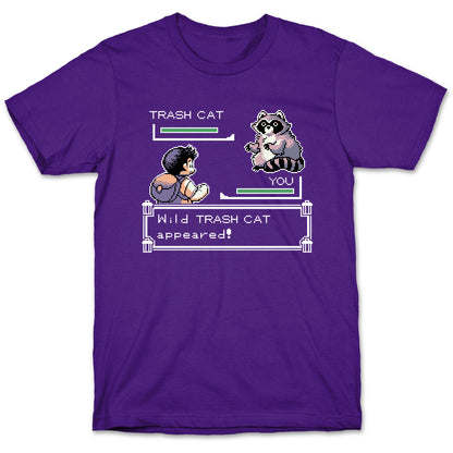 Wild Trash Cat Appears! T-Shirt