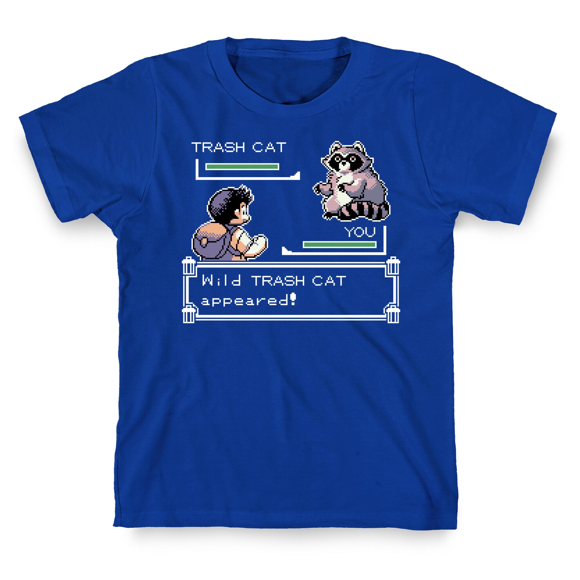 Wild Trash Cat Appears! T-Shirt