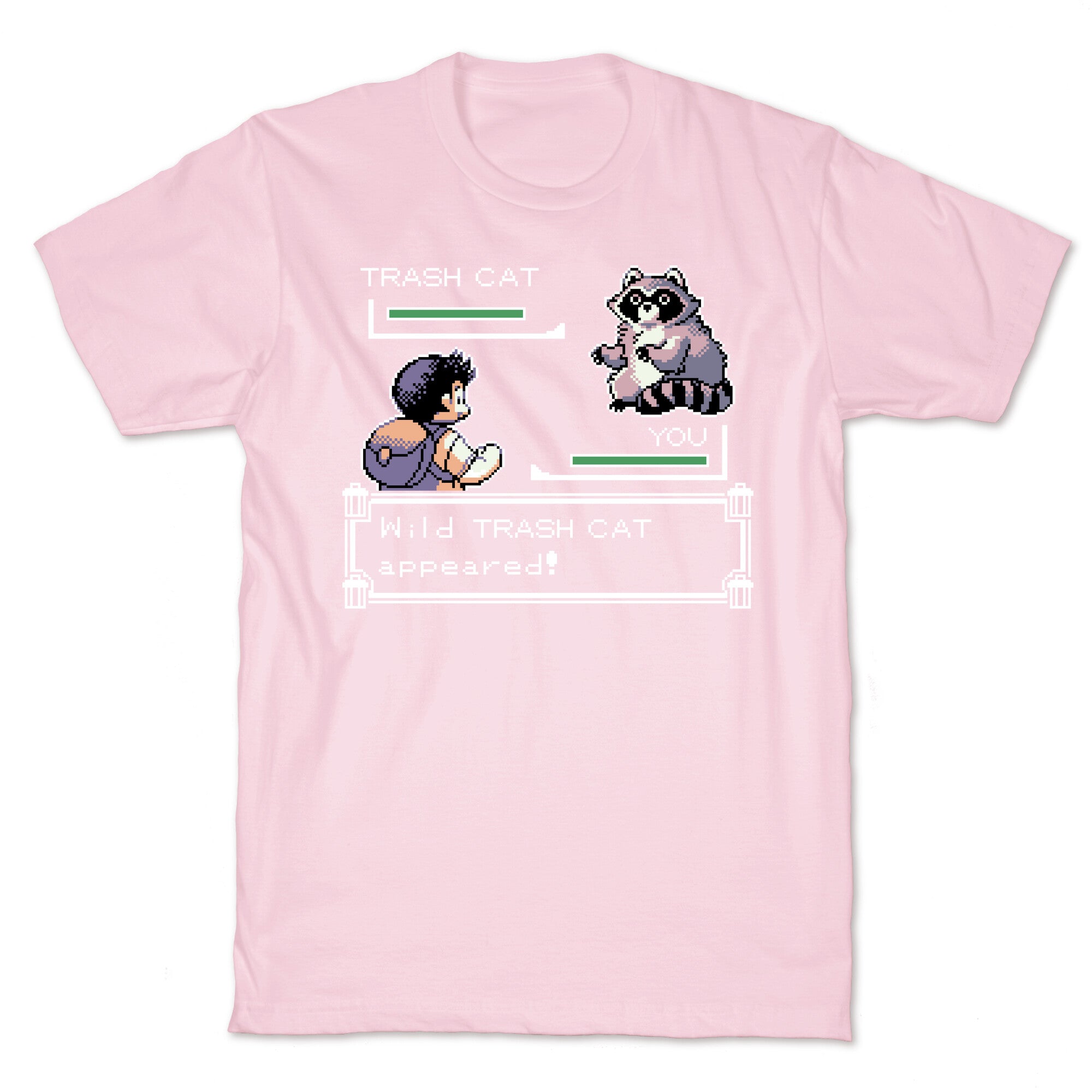 Wild Trash Cat Appears! T-Shirt