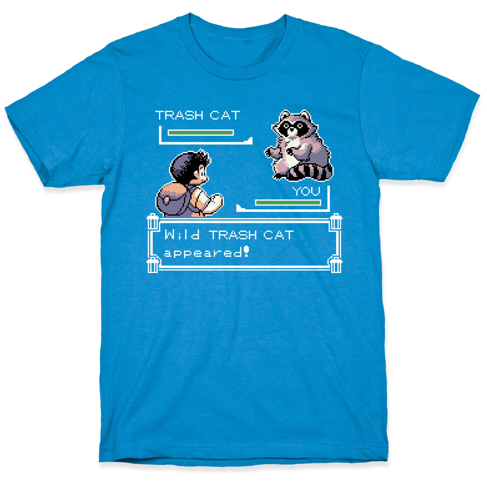 Wild Trash Cat Appears! T-Shirt