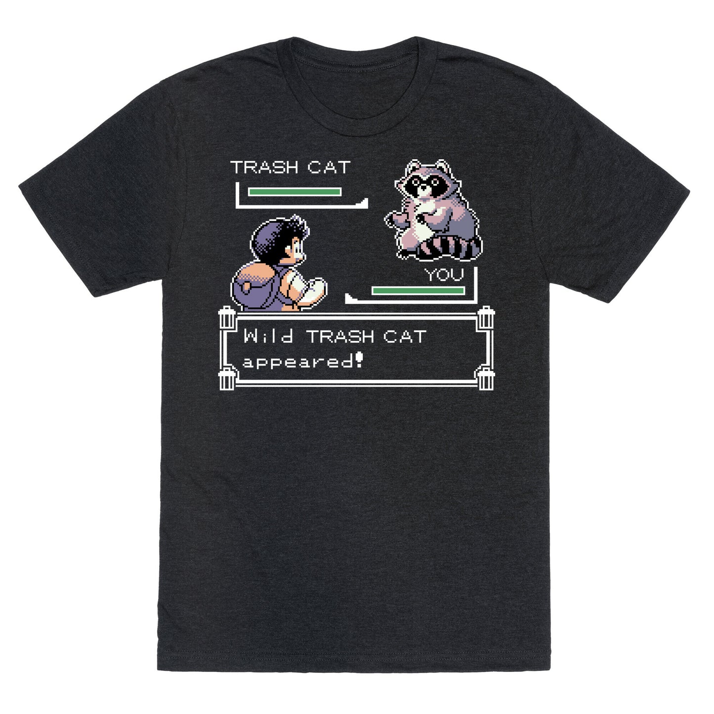 Wild Trash Cat Appears! Unisex Triblend Tee