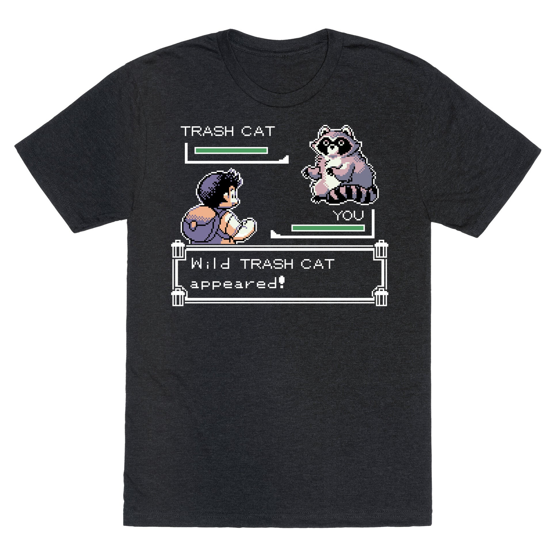Wild Trash Cat Appears! Unisex Triblend Tee