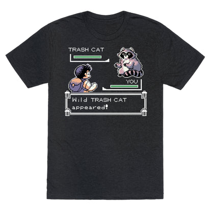 Wild Trash Cat Appears! Unisex Triblend Tee