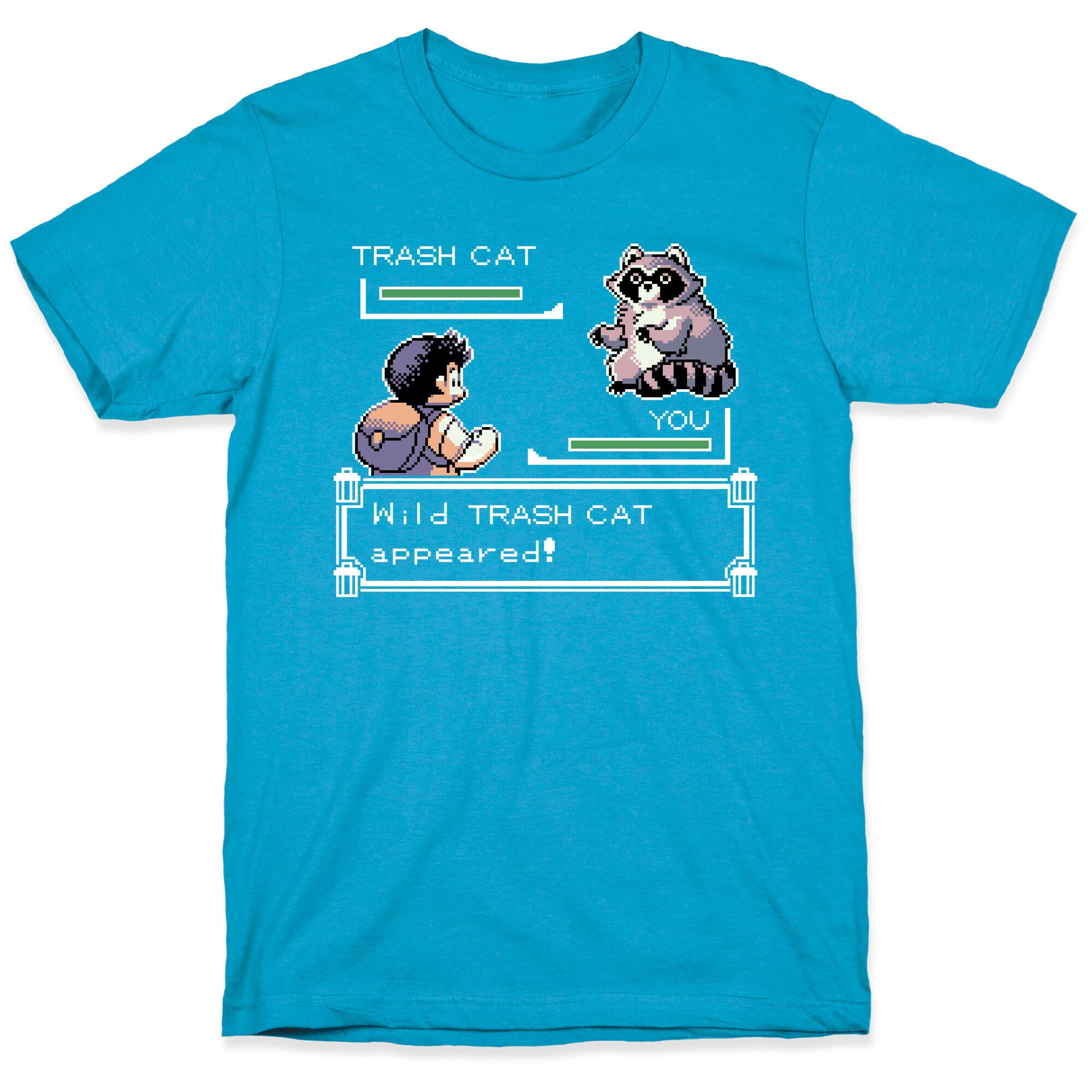 Wild Trash Cat Appears! Unisex Triblend Tee
