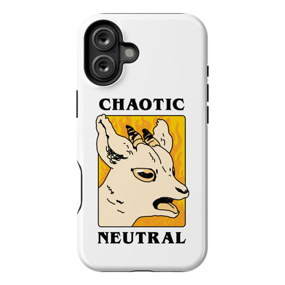 Chaotic Neutral Goat Phone Case