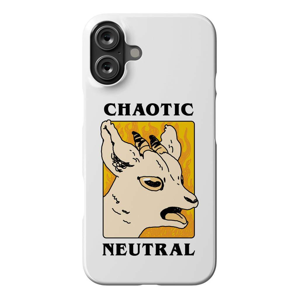 Chaotic Neutral Goat Phone Case