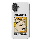 Chaotic Neutral Goat Phone Case