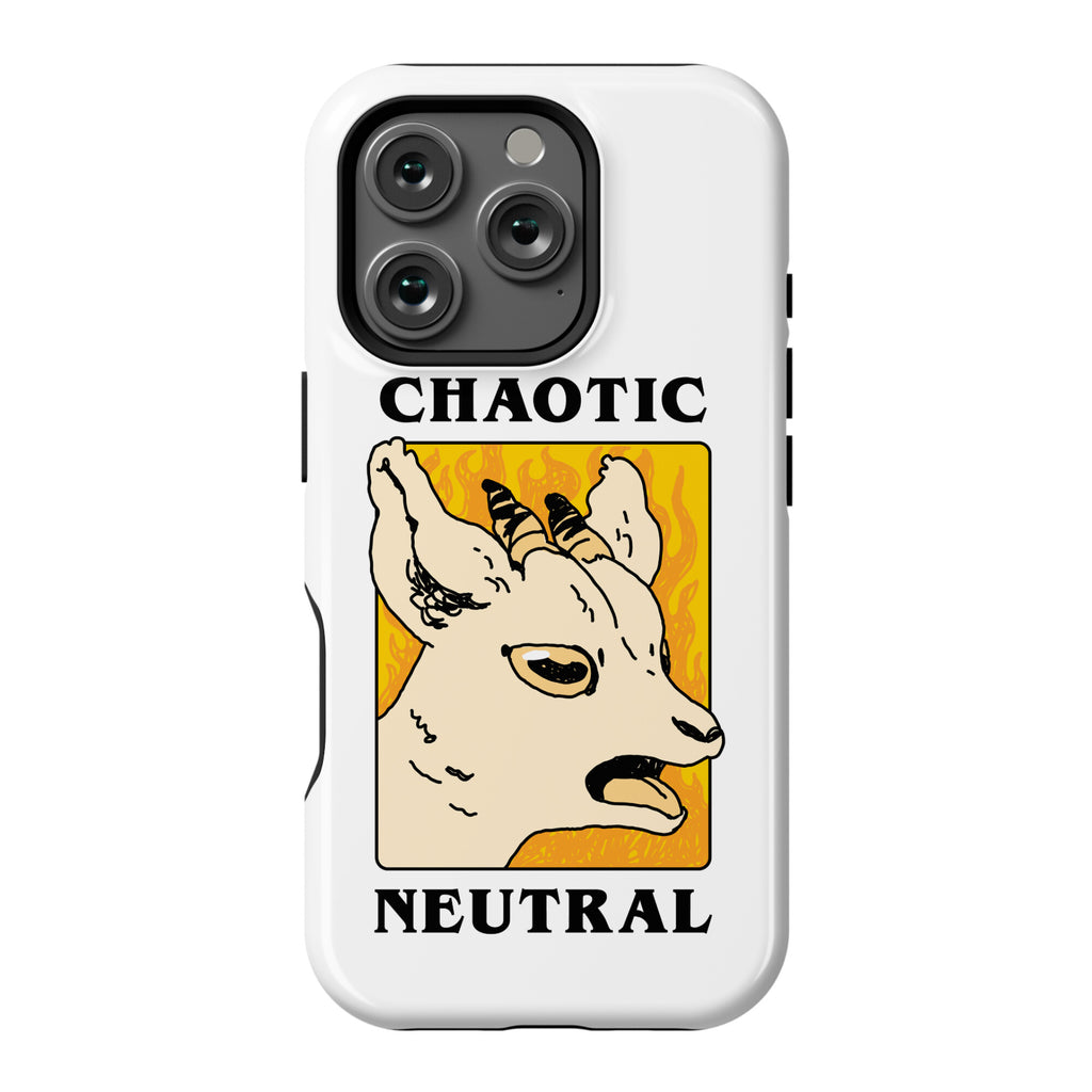 Chaotic Neutral Goat Phone Case