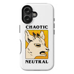 Chaotic Neutral Goat Phone Case