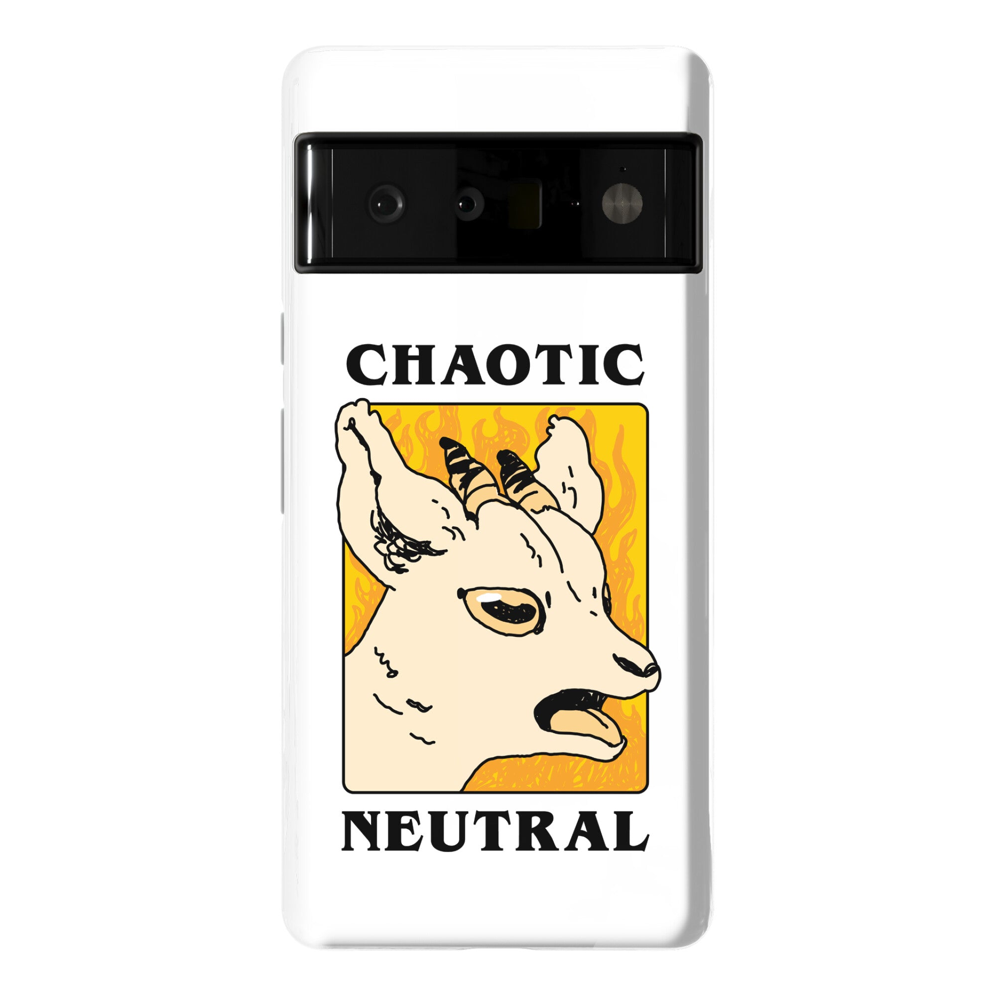 Chaotic Neutral Goat Phone Case