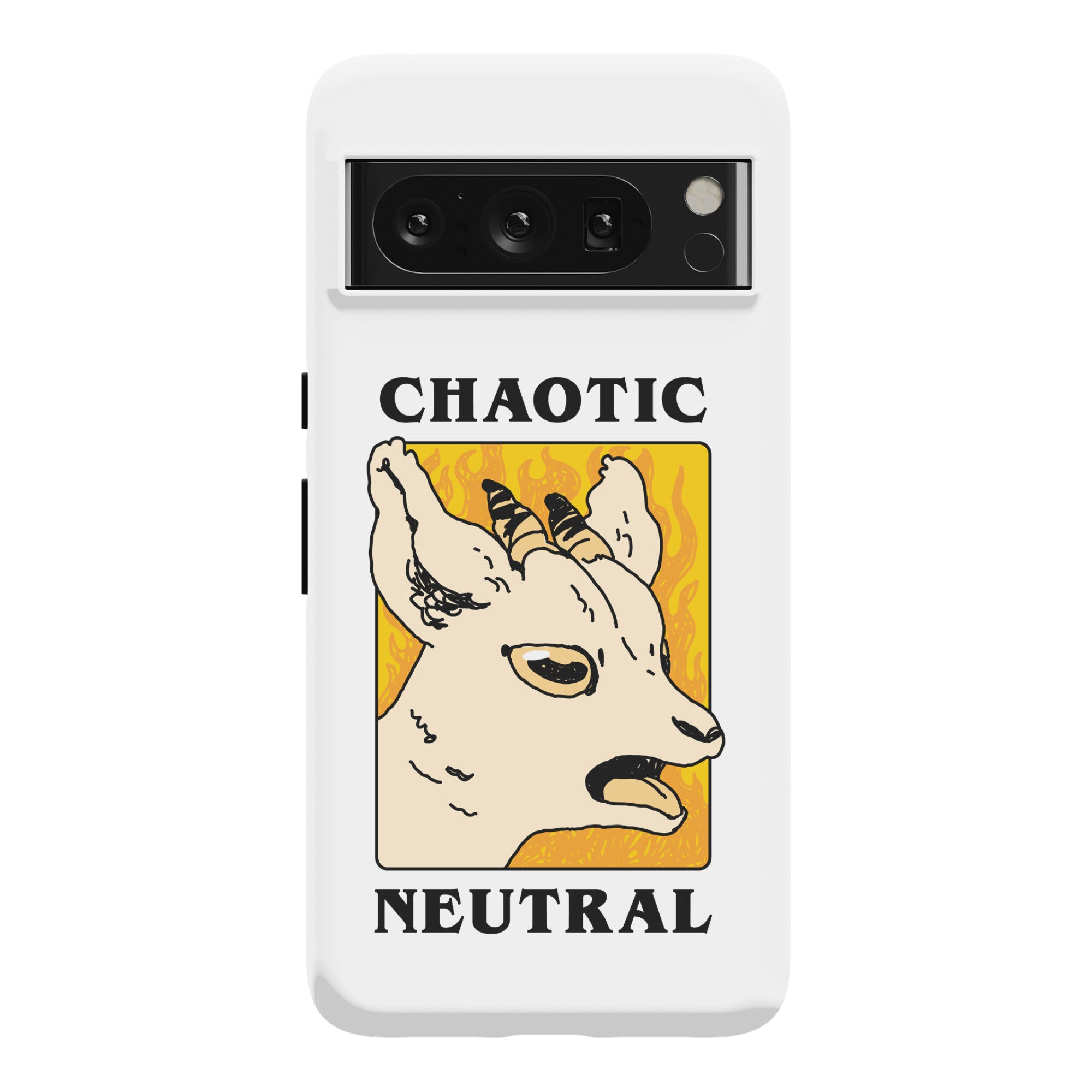 Chaotic Neutral Goat Phone Case