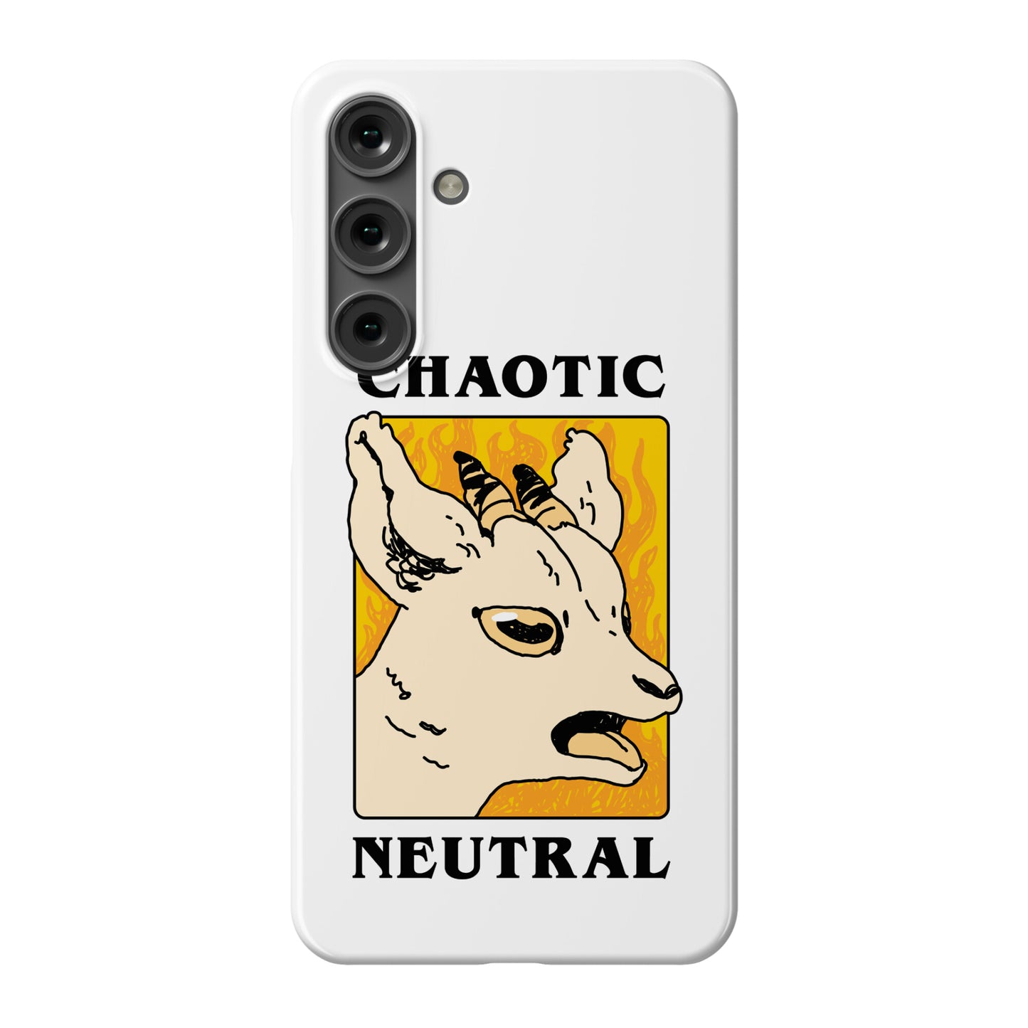 Chaotic Neutral Goat Phone Case