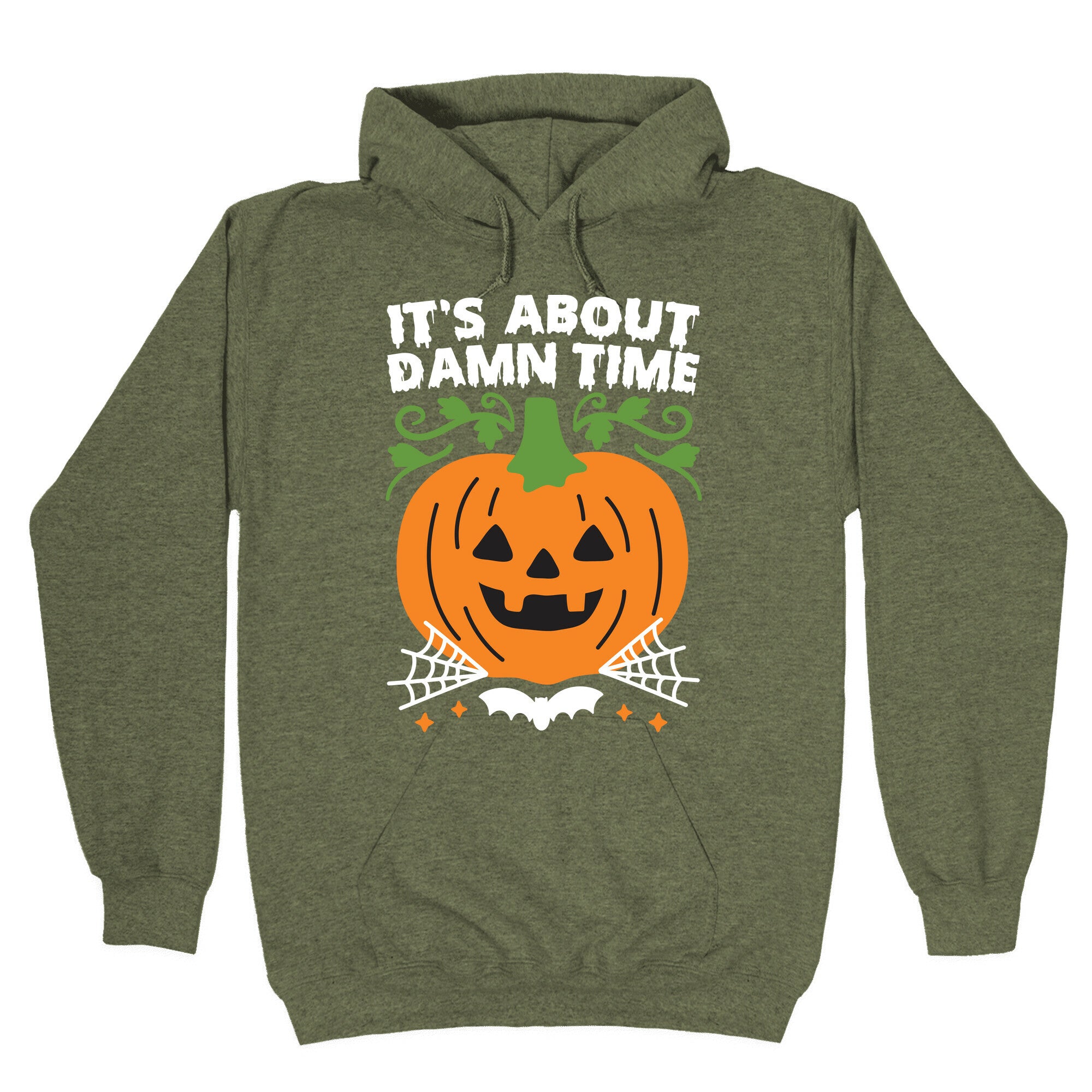 It's About Damn Time for Halloween Hoodie