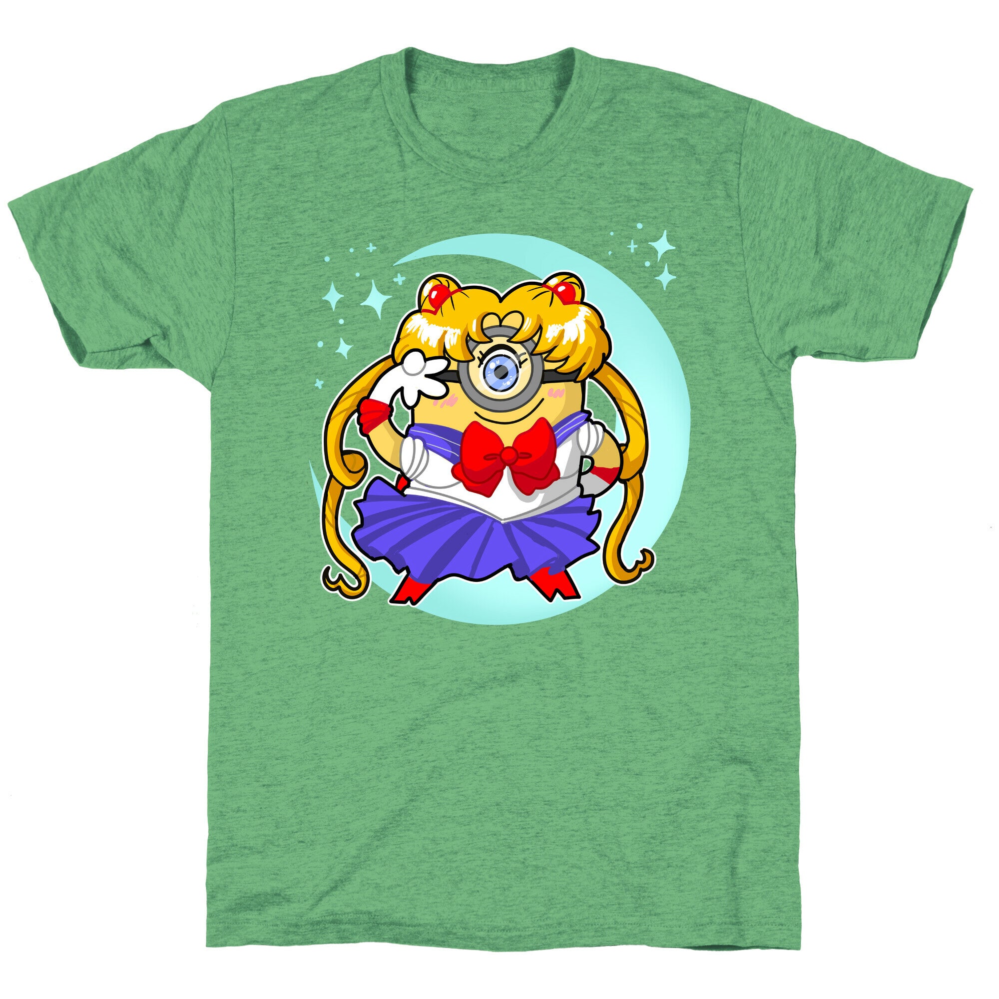 Sailor Moonion Textless Unisex Triblend Tee