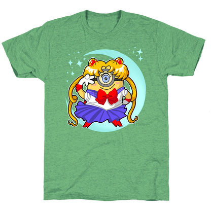 Sailor Moonion Textless Unisex Triblend Tee