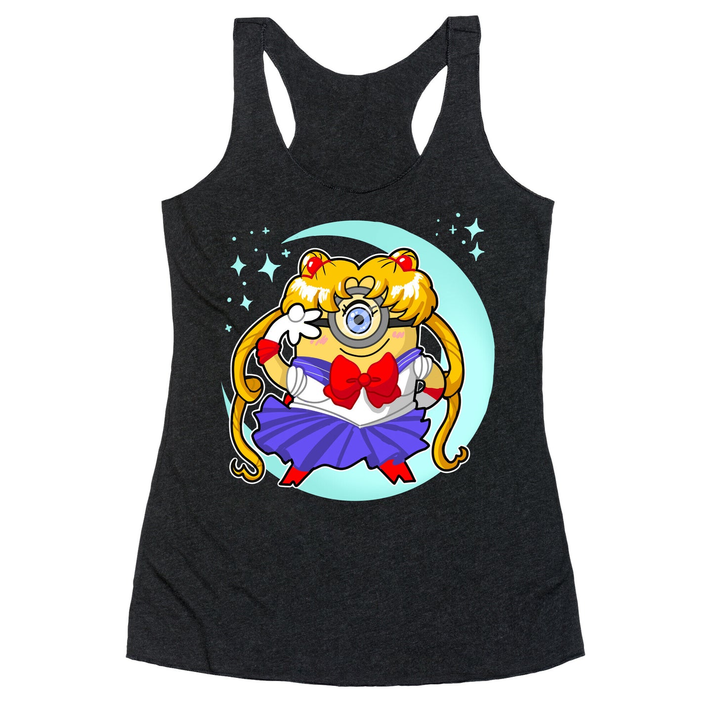 Sailor Moonion Textless Racerback Tank