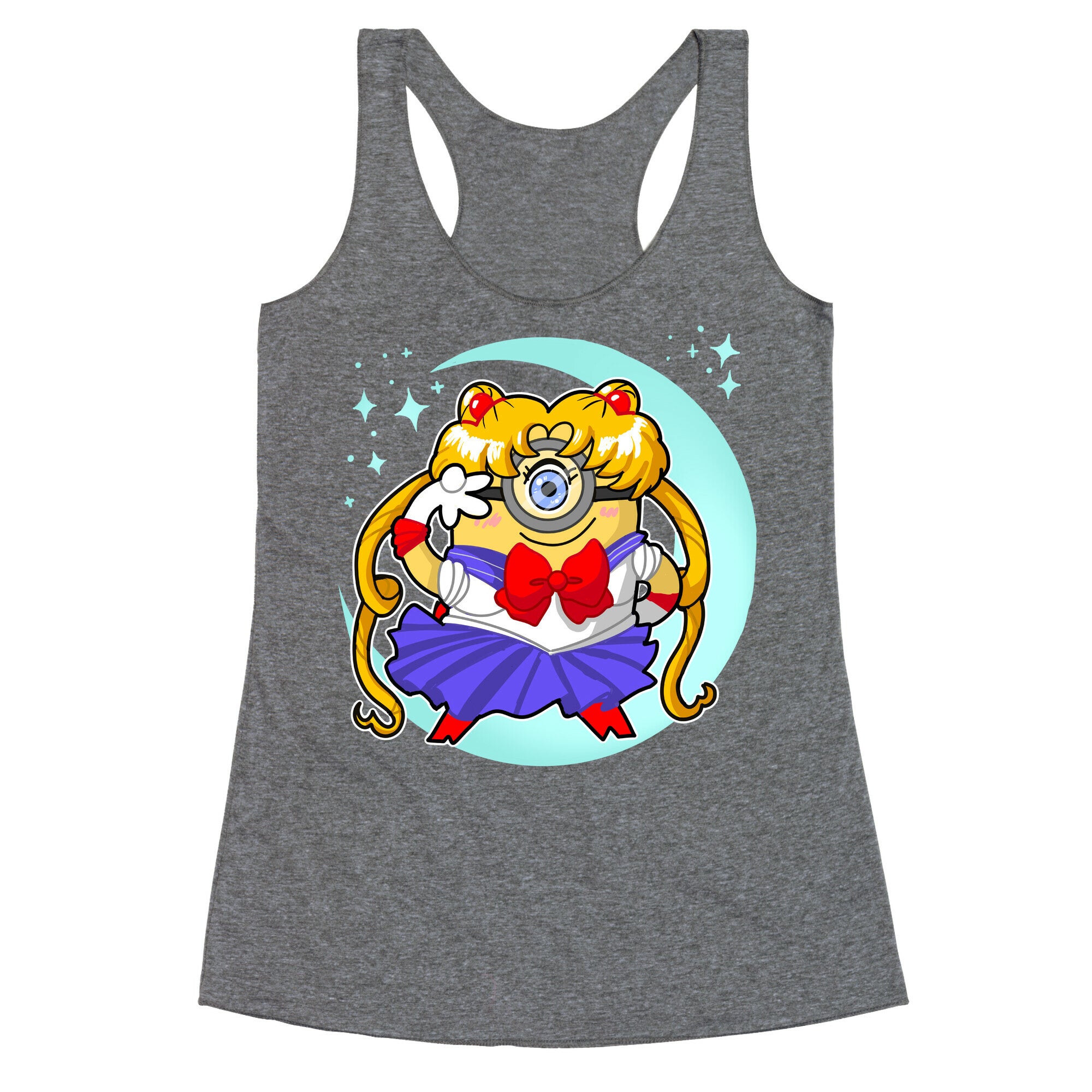Sailor Moonion Textless Racerback Tank
