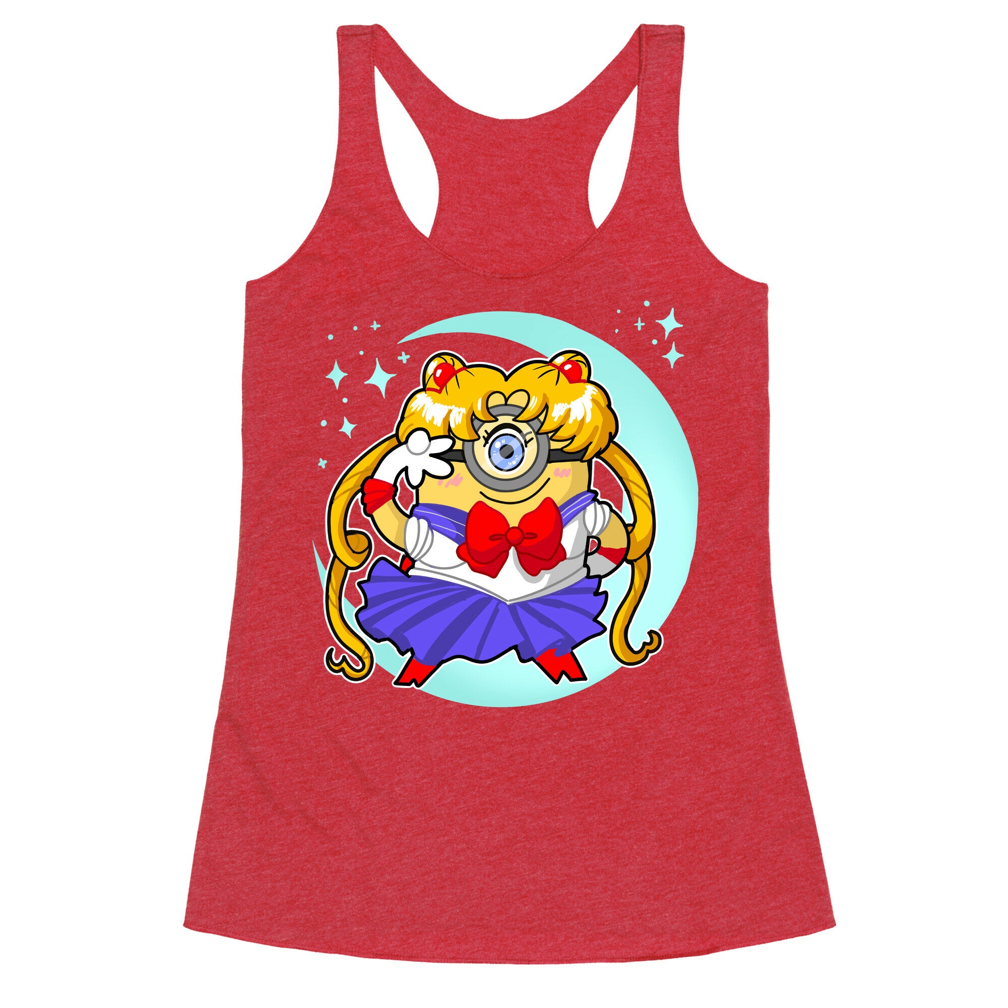Sailor Moonion Textless Racerback Tank