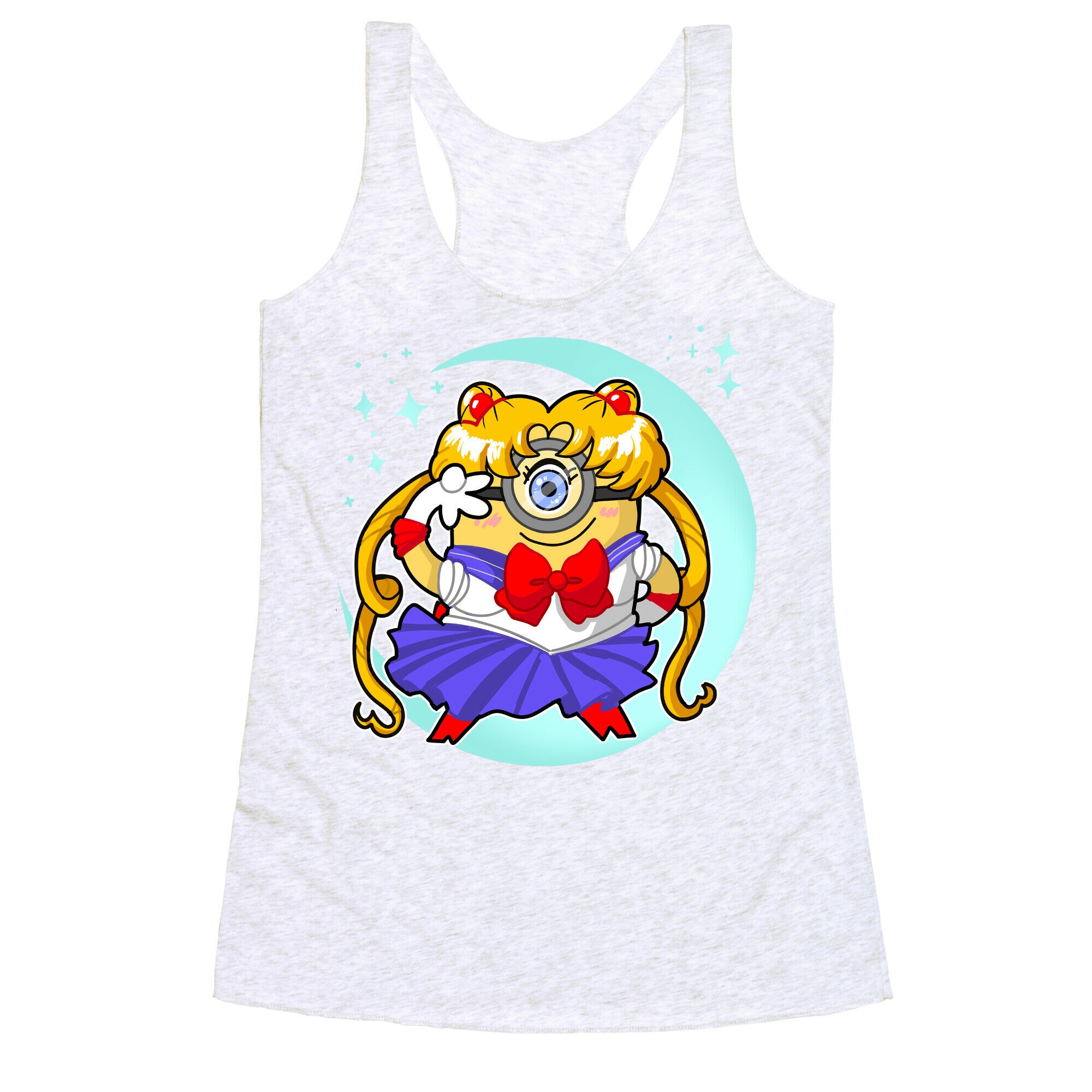 Sailor Moonion Textless Racerback Tank
