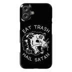 Eat Trash Hail Satan Possum Phone Case