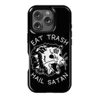 Eat Trash Hail Satan Possum Phone Case
