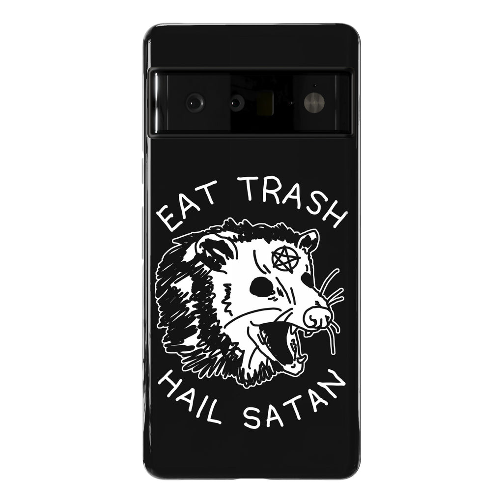 Eat Trash Hail Satan Possum Phone Case