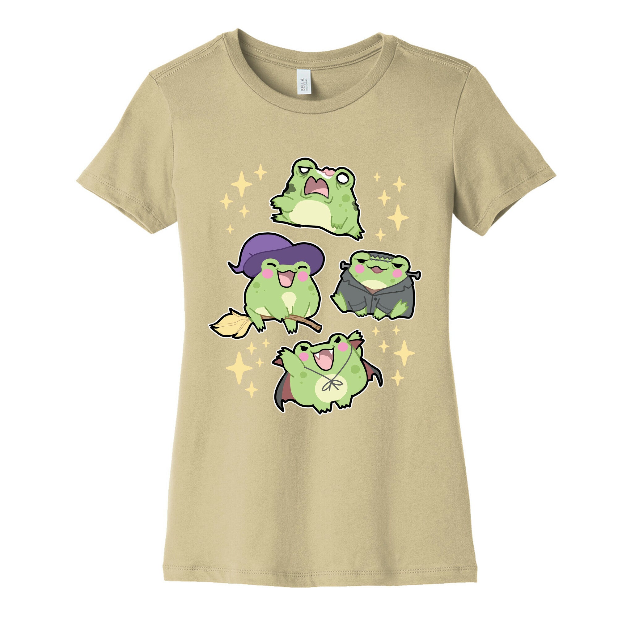 Halloween Frogs Women's Cotton Tee