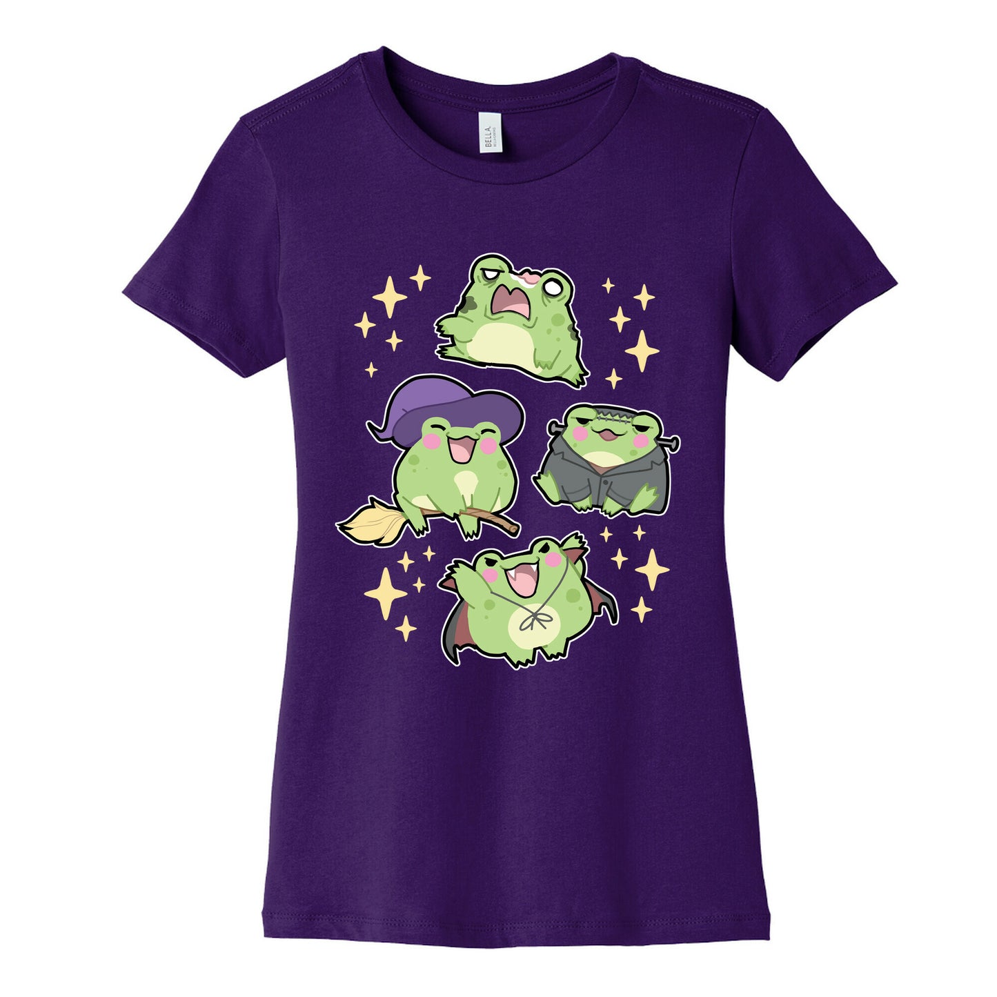 Halloween Frogs Women's Cotton Tee