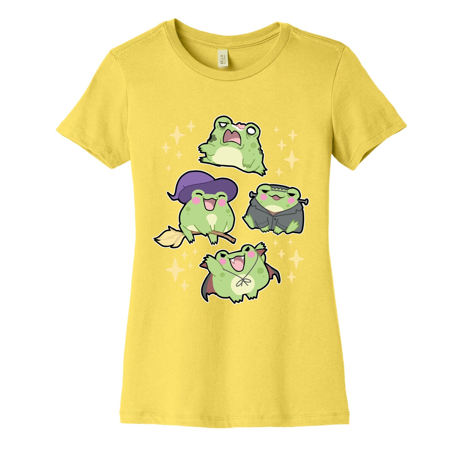 Halloween Frogs Women's Cotton Tee