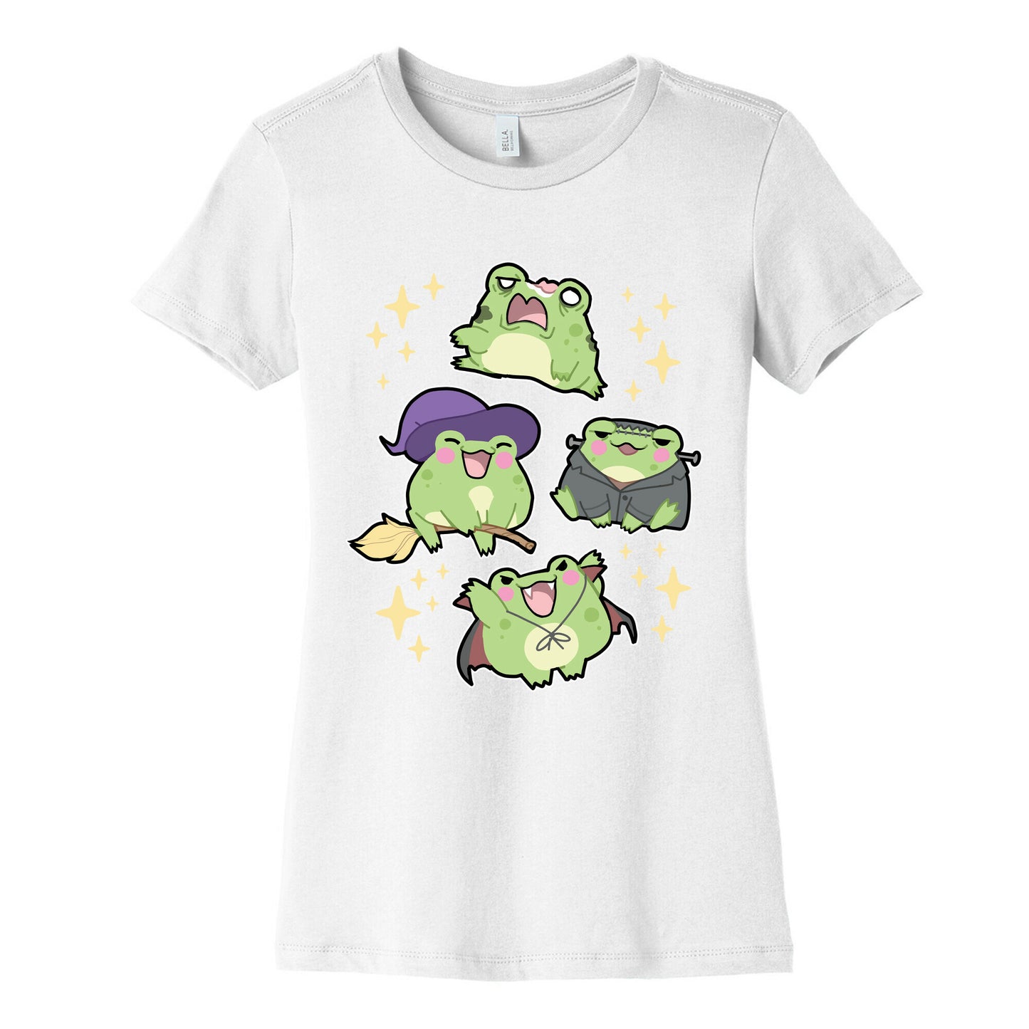 Halloween Frogs Women's Cotton Tee