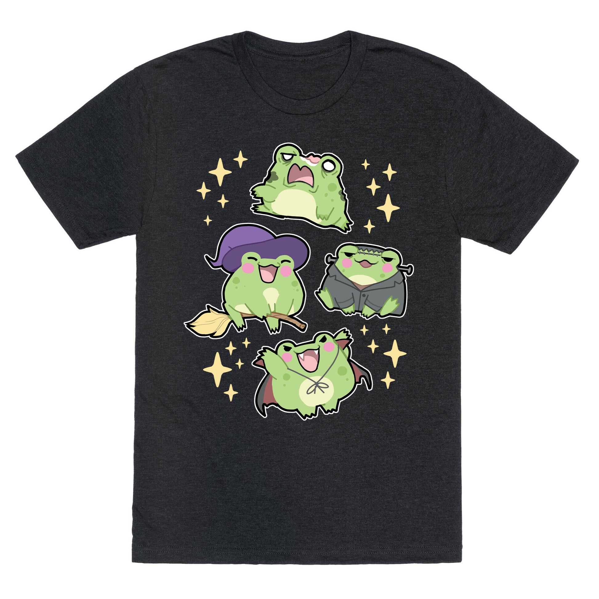 Halloween Frogs Unisex Triblend Tee
