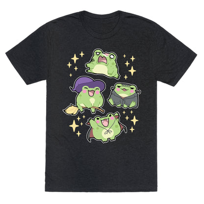 Halloween Frogs Unisex Triblend Tee
