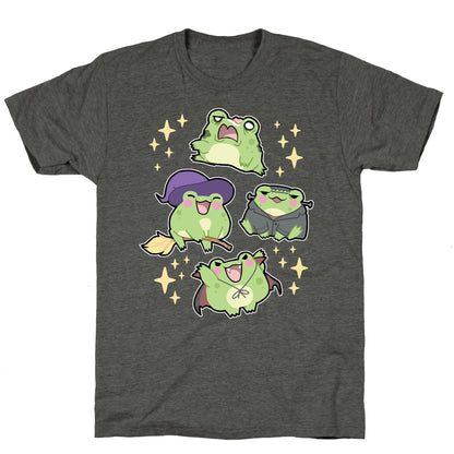 Halloween Frogs Unisex Triblend Tee